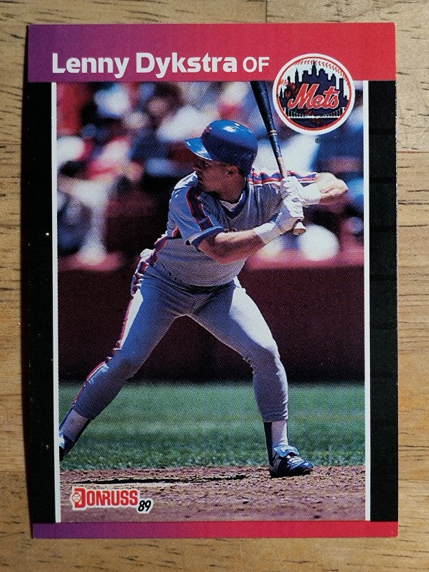 1989 Donruss #353 Len Dykstra