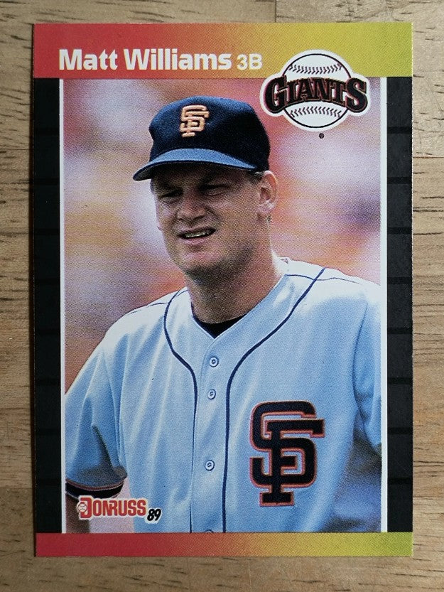 1989 Donruss #594 Matt Williams