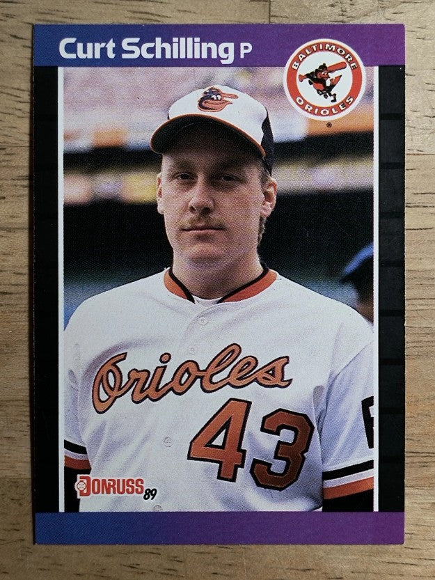 1989 Donruss #635 Curt Schilling DP RC