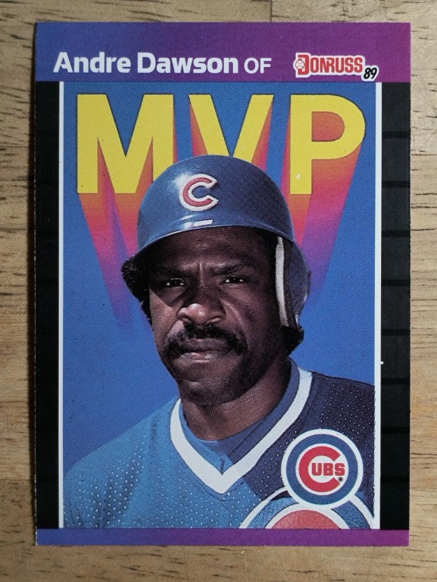 1989 Donruss Bonus MVP's #BC8 Andre Dawson