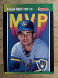 1989 Donruss Bonus MVP's #BC9 Paul Molitor