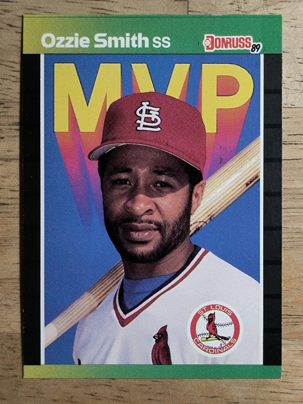 1989 Donruss Bonus MVP's #BC14 Ozzie Smith