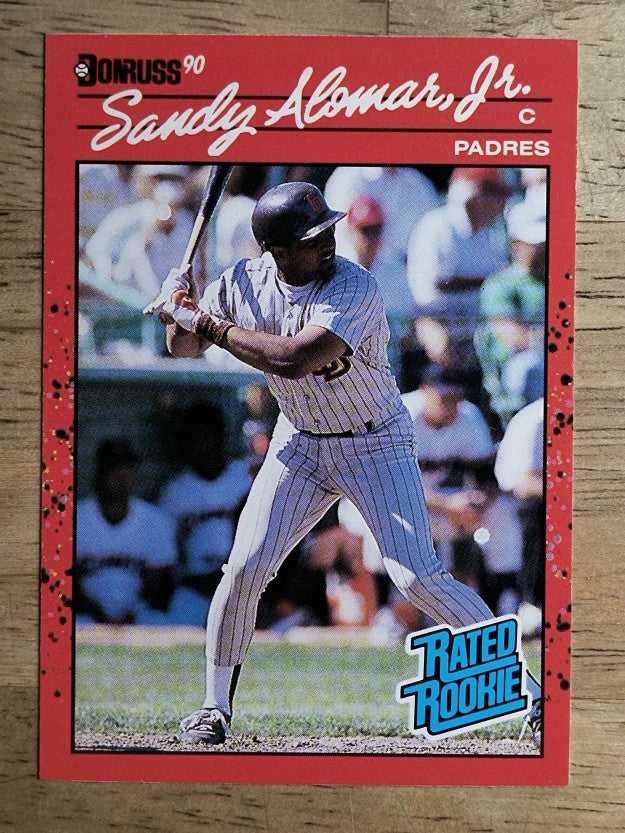 1990 Donruss #30 Sandy Alomar Jr.
