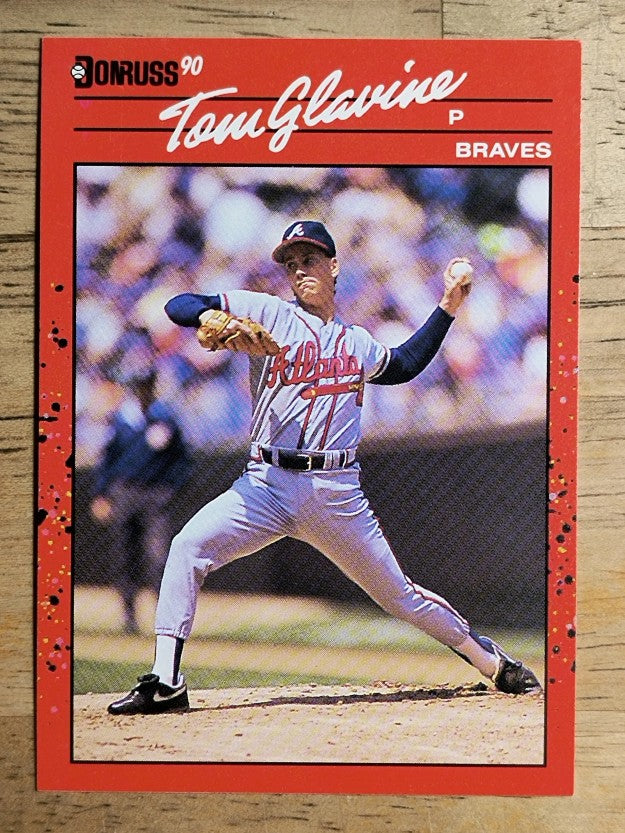1990 Donruss #145 Tom Glavine