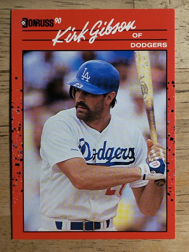 1990 Donruss #368 Kirk Gibson