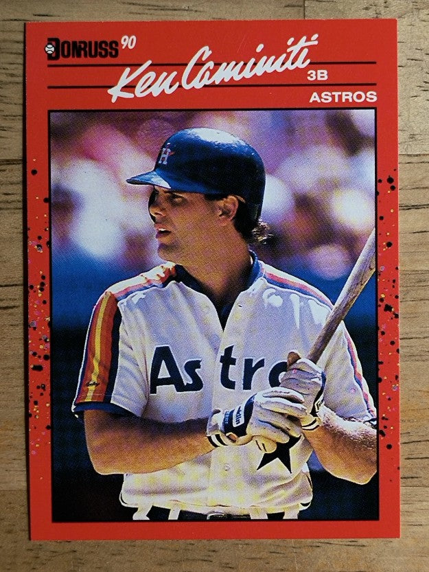 1990 Donruss #424 Ken Caminiti