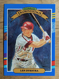 1991 Donruss #7 Len Dykstra DK