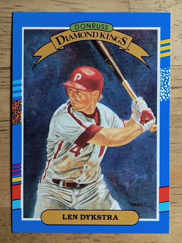 1991 Donruss #7 Len Dykstra DK