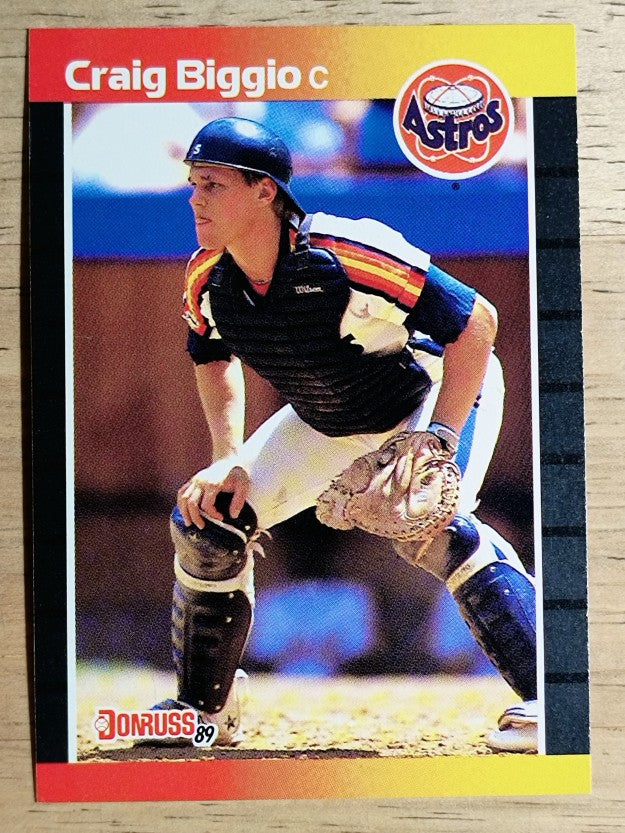 1989 Donruss #561 Craig Biggio DP RC