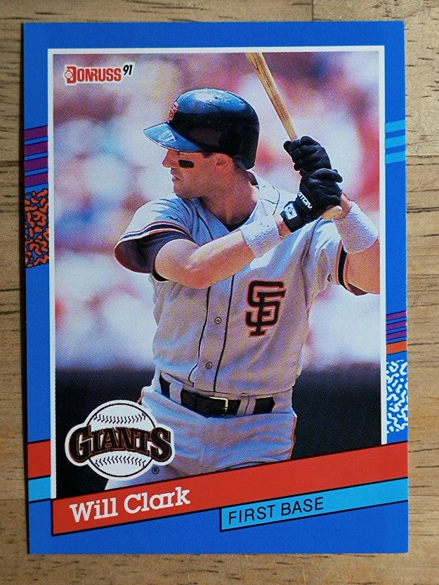 1991 Donruss #86 Will Clark