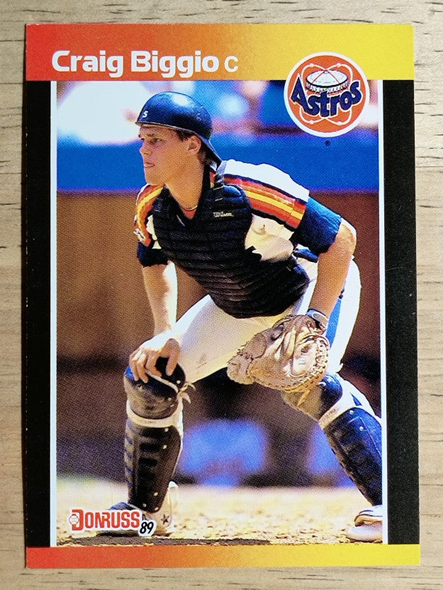 1989 Donruss #561 Craig Biggio DP RC