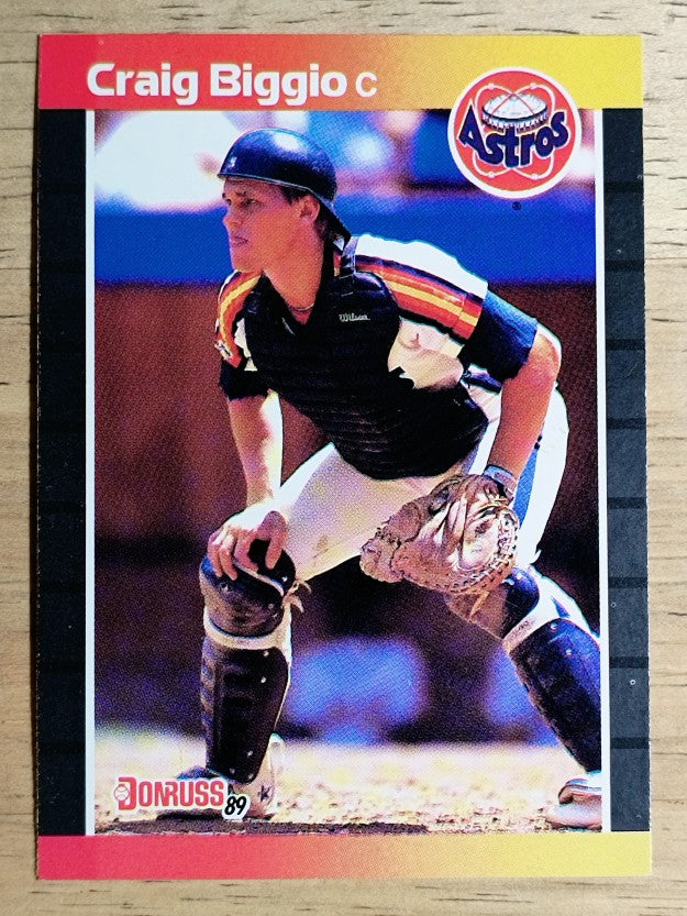 1989 Donruss #561 Craig Biggio DP RC