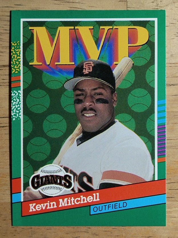 1991 Donruss #407 Kevin Mitchell MVP