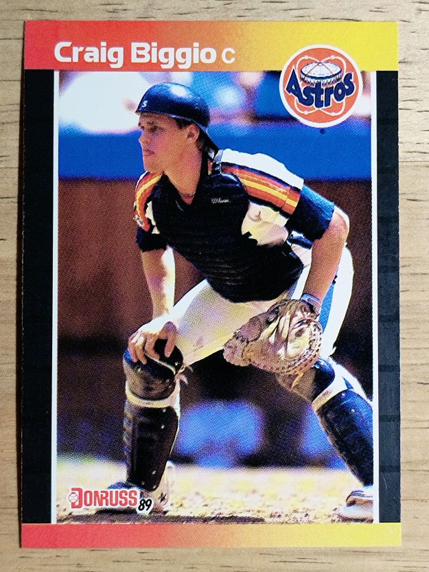 1989 Donruss #561 Craig Biggio DP RC
