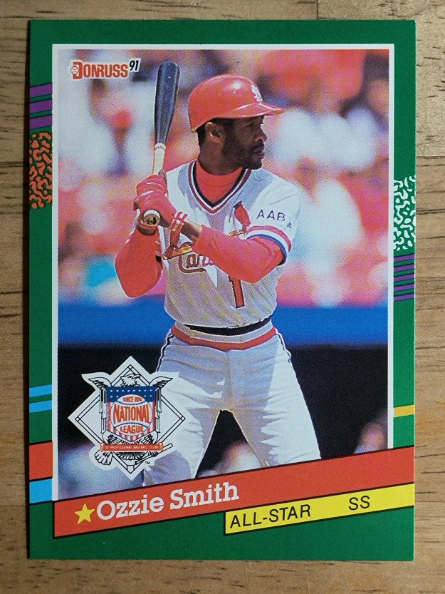 1991 Donruss #437 Ozzie Smith AS