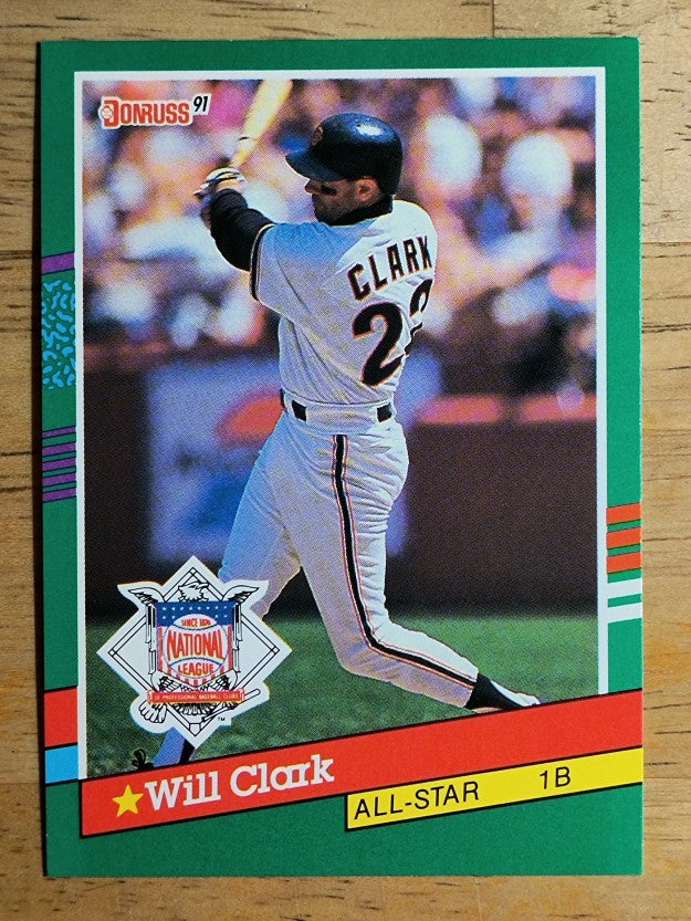 1991 Donruss #441 Will Clark AS