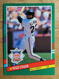 1991 Donruss #441 Will Clark AS