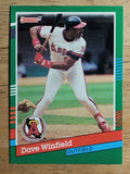 1991 Donruss #468 Dave Winfield