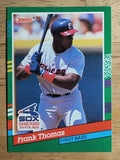 1991 Donruss #477 Frank Thomas