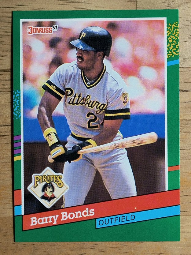 1991 Donruss #495 Barry Bonds
