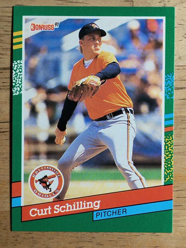1991 Donruss #556 Curt Schilling