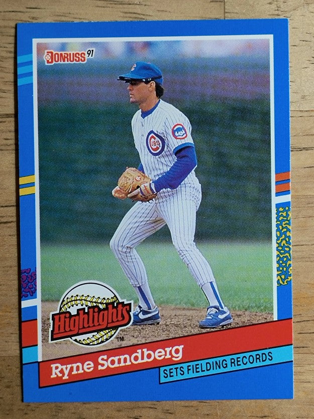 1991 Donruss Bonus Cards #BC7 Ryne Sandberg