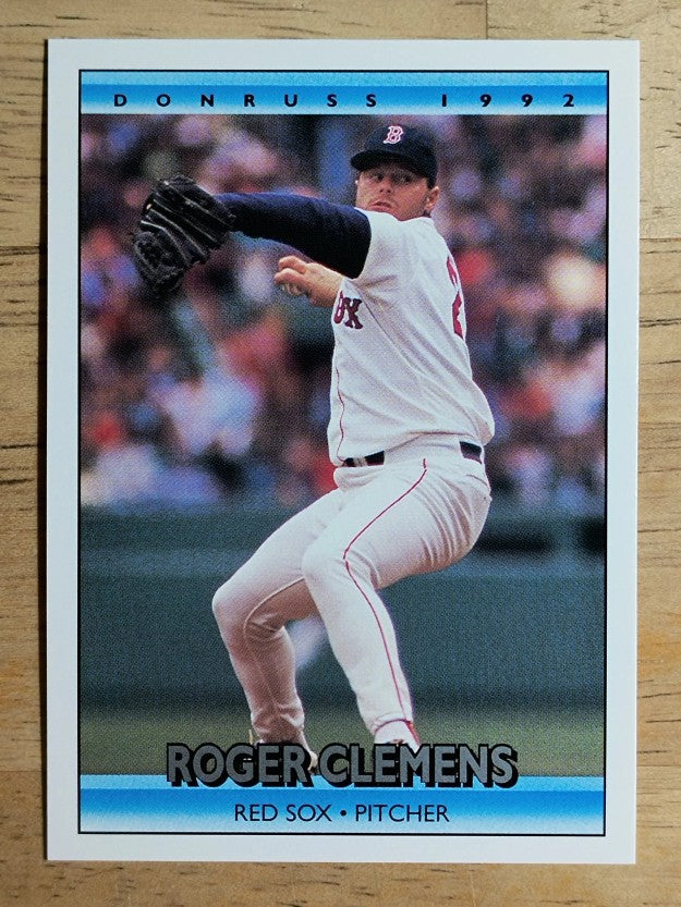 1992 Donruss #244 Roger Clemens
