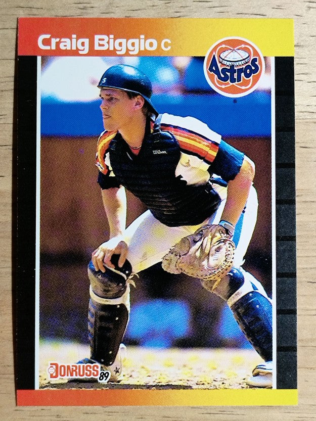 1989 Donruss #561 Craig Biggio DP RC