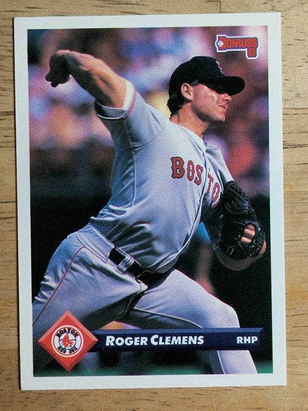 1993 Donruss #119 Roger Clemens