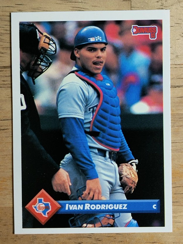 1993 Donruss #187 Ivan Rodriguez