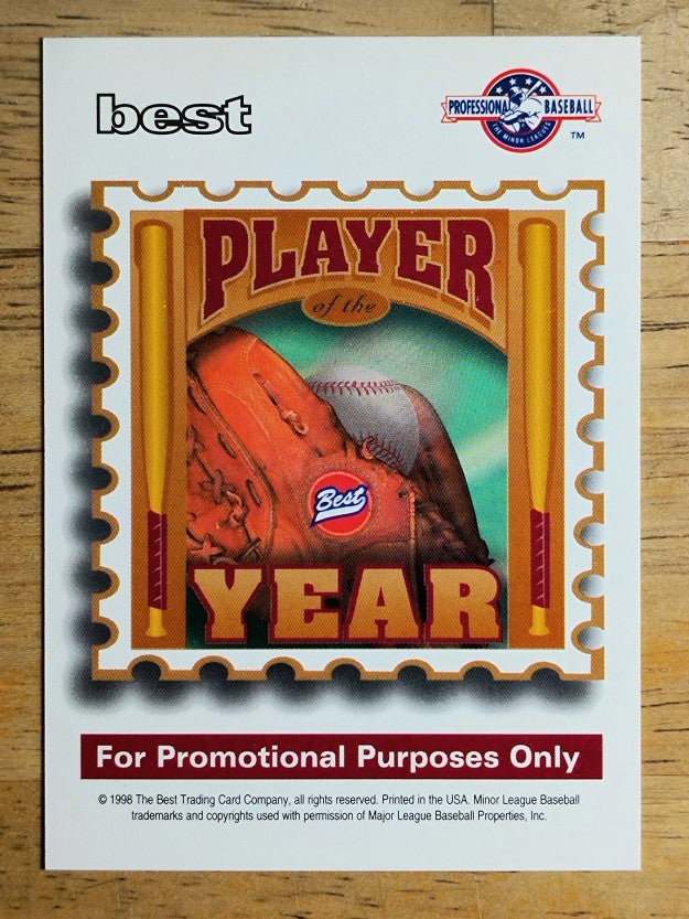 1998 Best Promos Player of the Year #NNO Mark Kotsay Diamond Best
