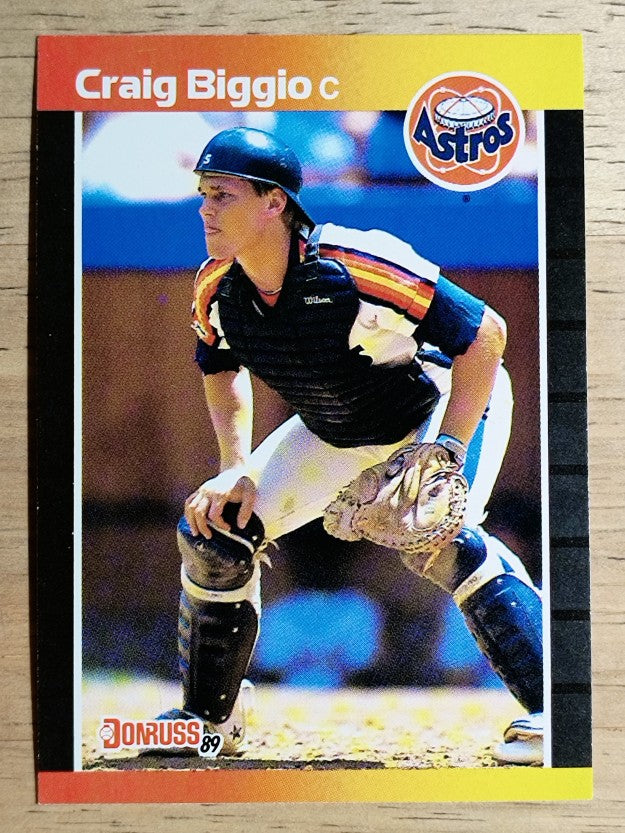 1989 Donruss #561 Craig Biggio DP RC