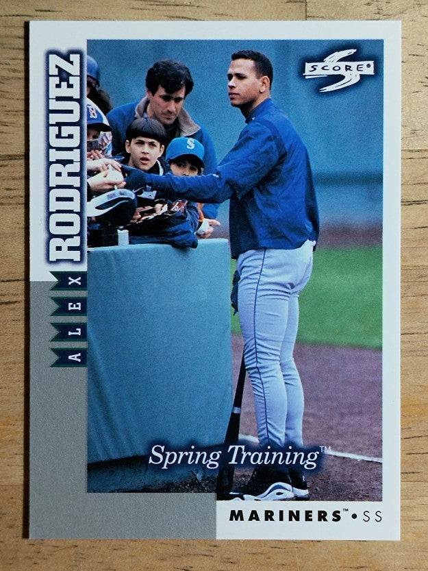 1998 Score Rookie Traded #255 Alex Rodriguez ST