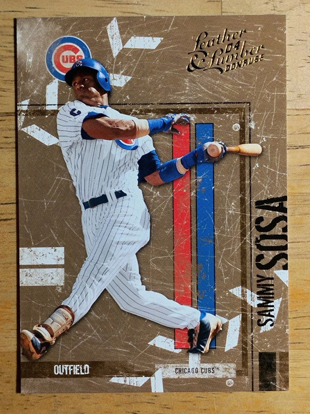 2004 Leather and Lumber #34 Sammy Sosa