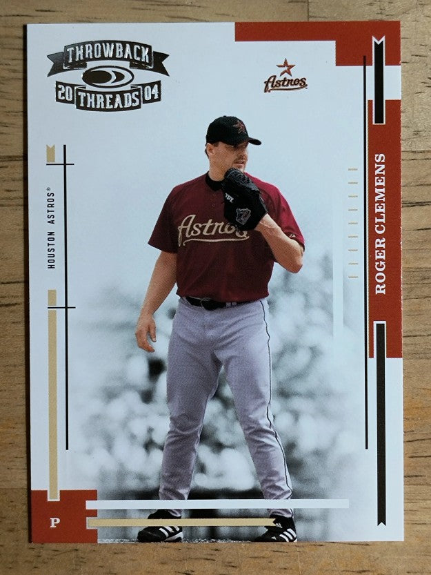 2004 Throwback Threads #88 Roger Clemens