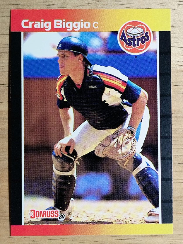 1989 Donruss #561 Craig Biggio DP RC