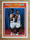1989-90 Fleer #164 Hakeem Olajuwon AS/Clyde Drexler AS