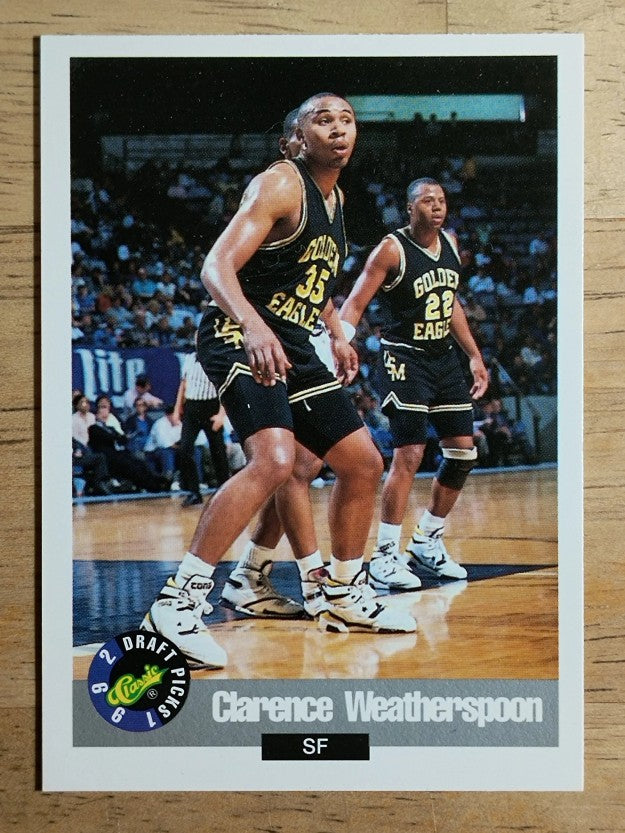 1992 Classic #28 Clarence Weatherspoon
