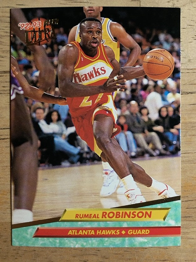 1992-93 Ultra #5 Rumeal Robinson