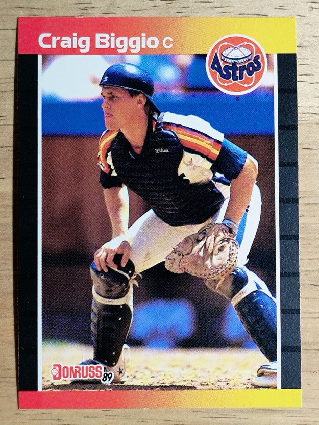 1989 Donruss #561 Craig Biggio DP RC