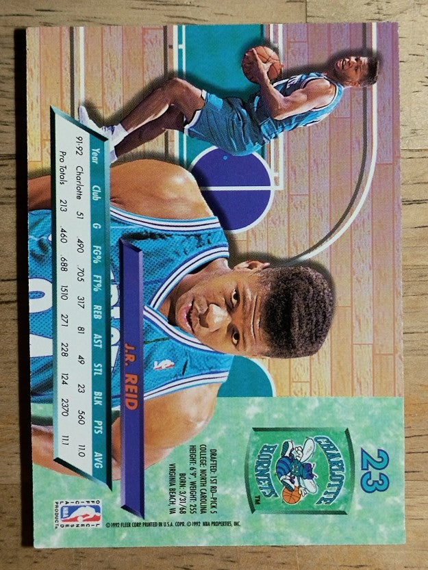 1992-93 Ultra #23 J.R. Reid