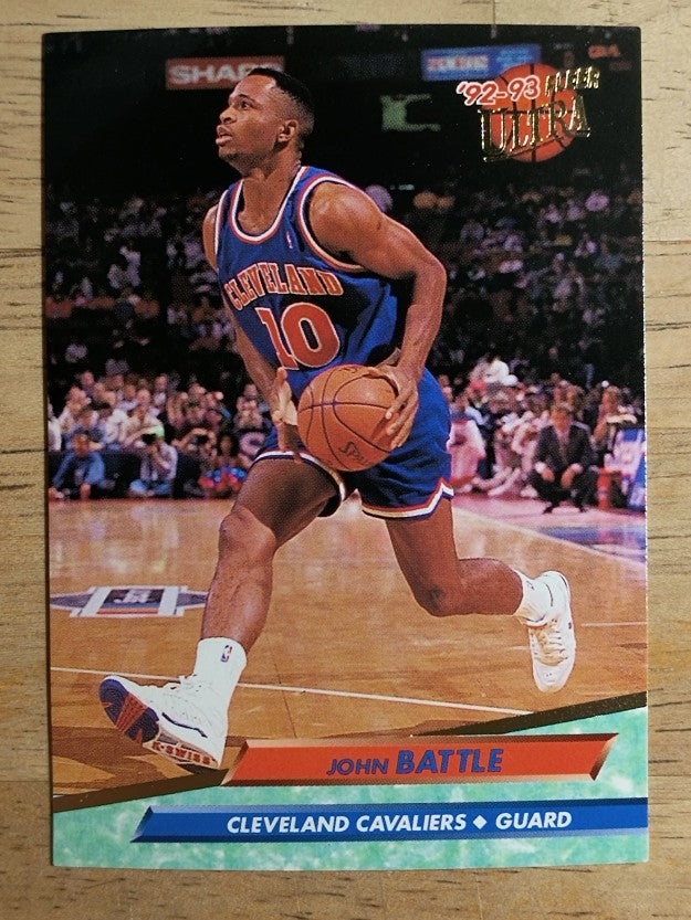1992-93 Ultra #33 John Battle