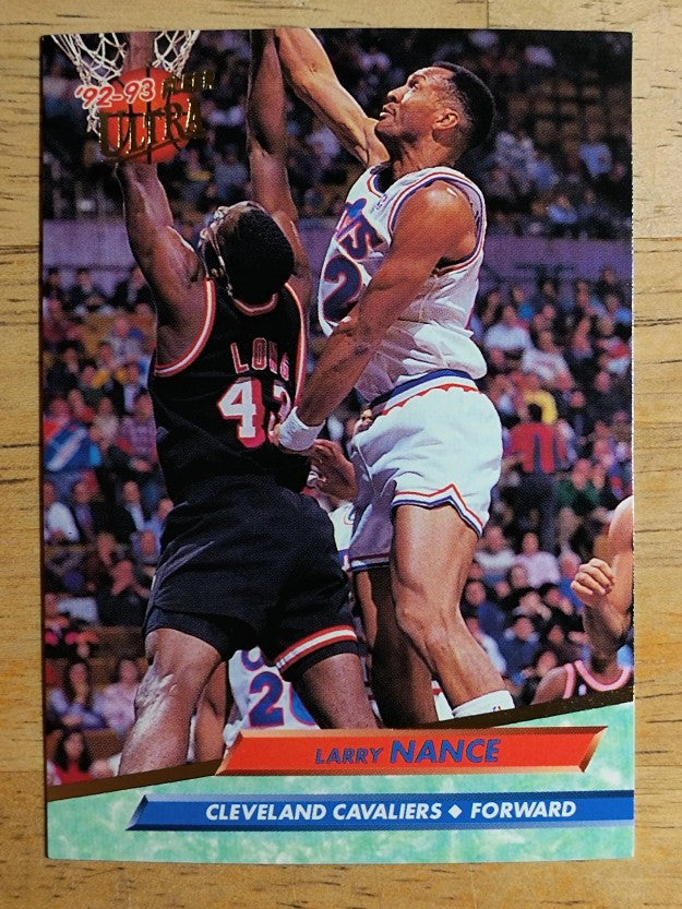 1992-93 Ultra #37 Larry Nance