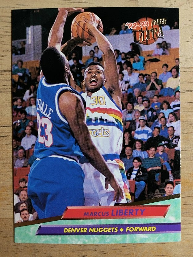 1992-93 Ultra #50 Marcus Liberty