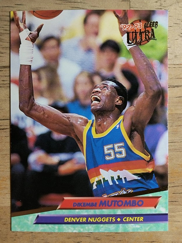 1992-93 Ultra #53 Dikembe Mutombo