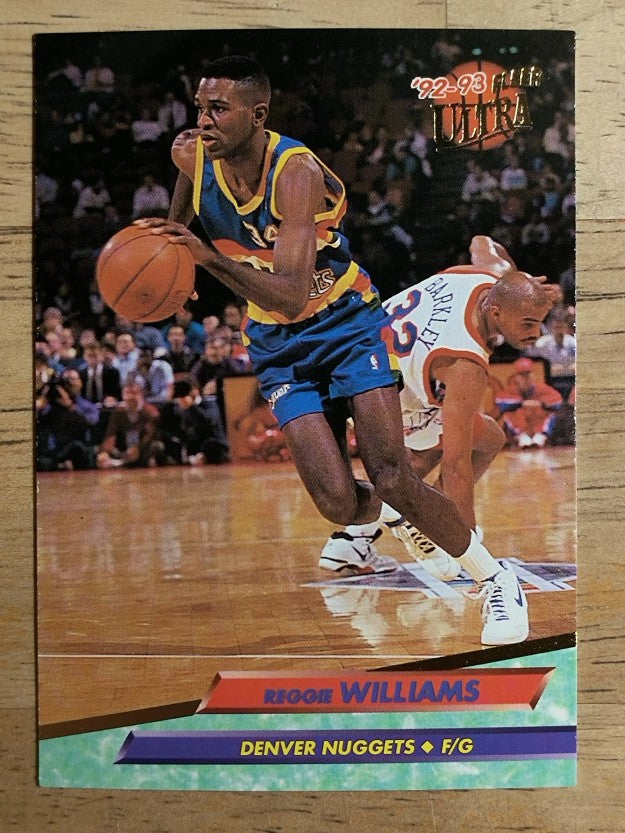 1992-93 Ultra #54 Reggie Williams