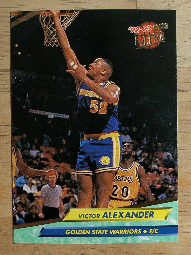 1992-93 Ultra #62 Victor Alexander