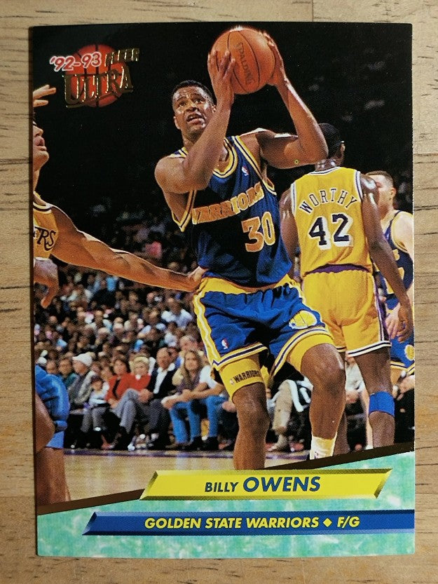 1992-93 Ultra #68 Billy Owens