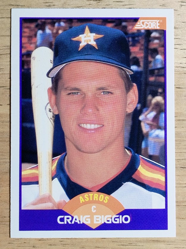 1989 Score #237 Craig Biggio RC