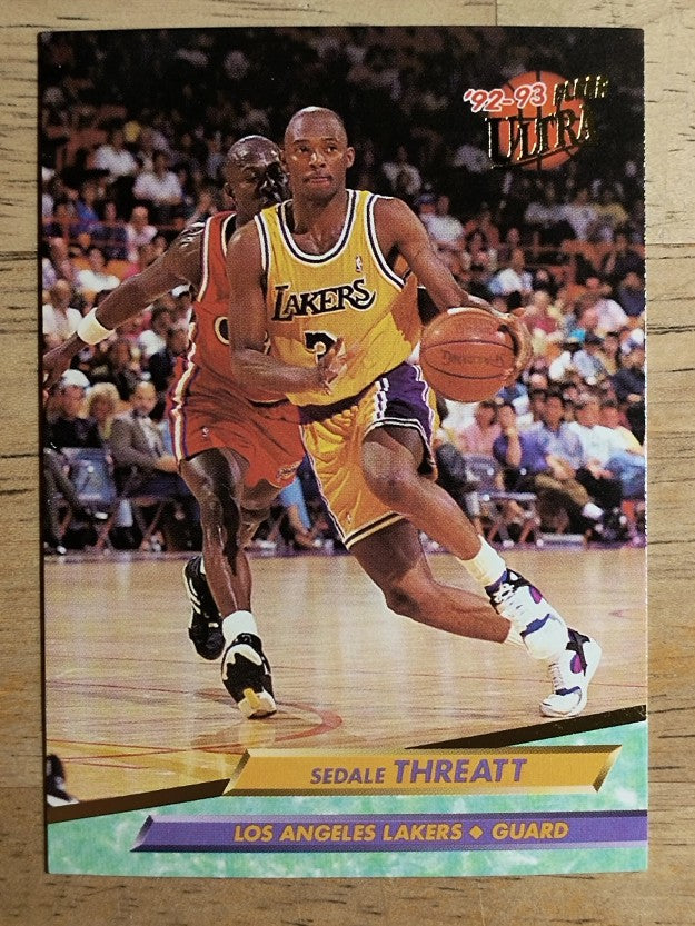 1992-93 Ultra #95 Sedale Threatt